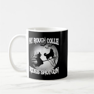 Mug Mon Rough Collie monte tiré Halloween