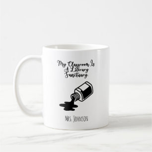 Mug Mon Salon De Classe Est Un Sanctuaire Littéraire É