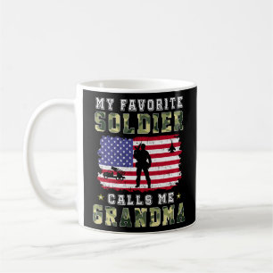 Mug Mon Soldat Préféré M'Appelle Grand-Mère-Fière Gr D