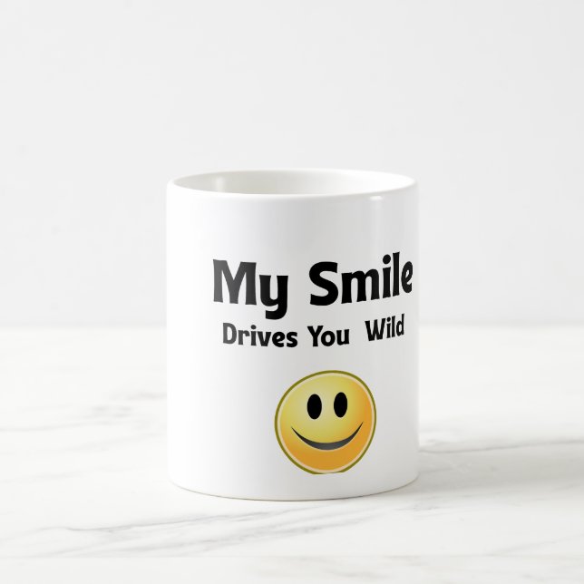 Mug Mon sourire vous rend fou (Centre)