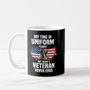 Mug Mon Temps En Uniforme Est Terminé Mais Être Un Vét