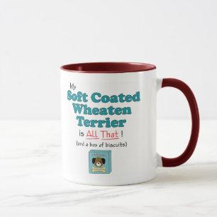 Mug Mon Terrier blond comme les blés enduit doux est