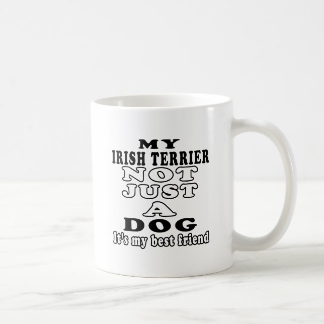 Mug Mon Terrier irlandais pas simplement un chien (Droite)