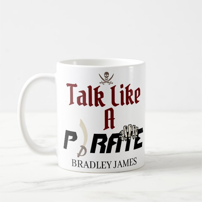 Mug Mon trésor | International Talk Like a Pirate day (Gauche)