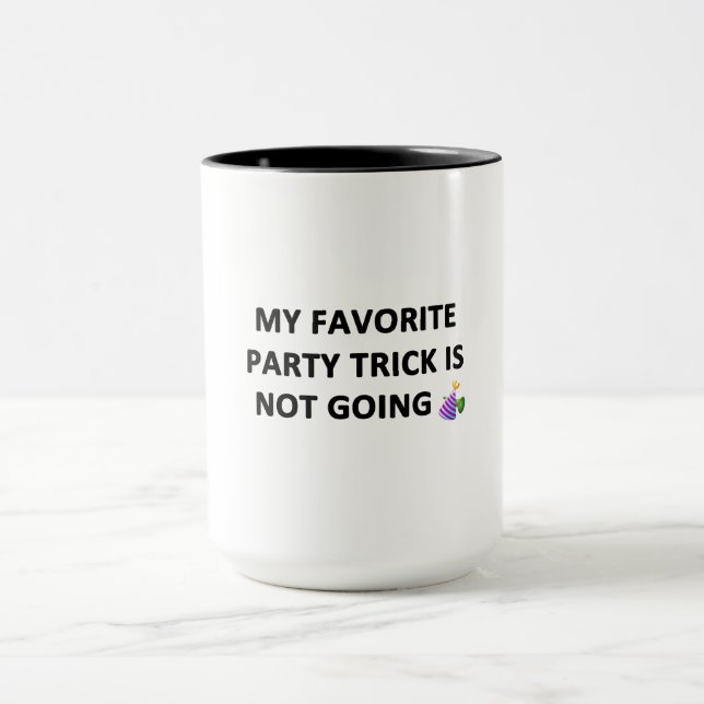Mug Mon truc préféré pour animer une soirée (Centre)