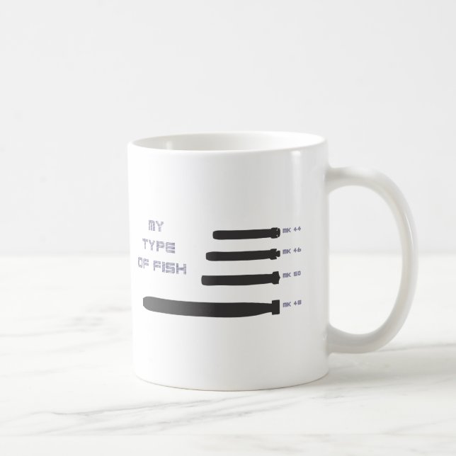 Mug Mon type de poissons (Droite)
