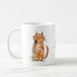 Mug Mon visage du vendredi après-midi Chat Humour de l