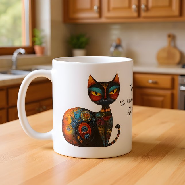 Mug Mon visage "J'ai renversé quelque chose de la tabl (Créateur téléchargé)