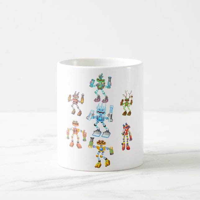 Mug Mon wubbox de monstres chanteurs (Centre)
