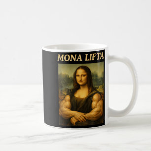 Mug Mona Lifta Funny Mona Lisa Lifting Workout Générat