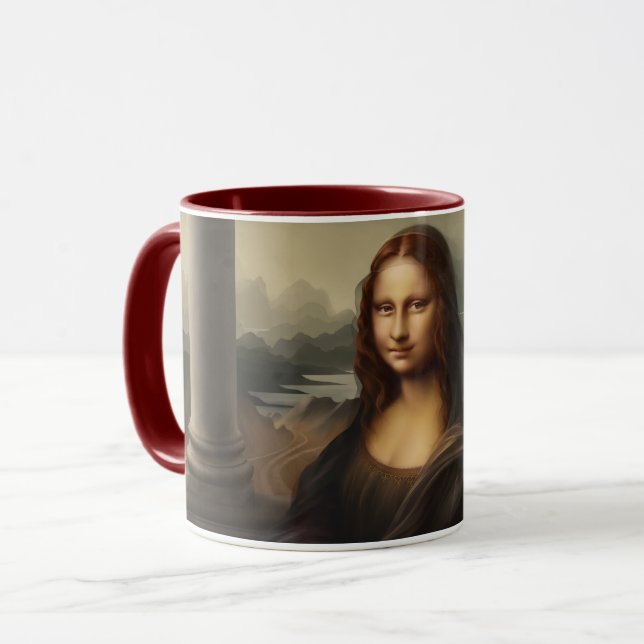 Mug Mona Lisa (Devant gauche)
