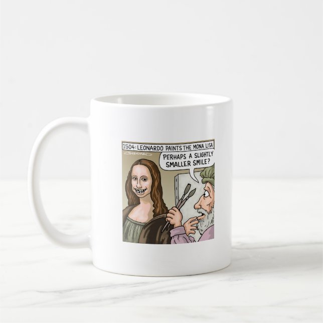 Mug Mona Lisa - dents terribles (Gauche)