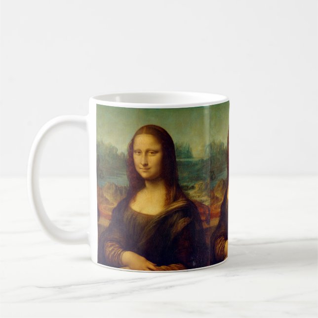 Mug Mona Lisa - Léonard de Vinci (Gauche)