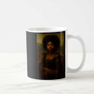 Mug Mona Lisa noire Afro Américaine Africaine Américai
