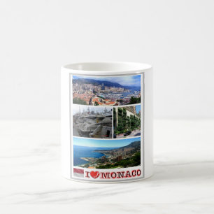 Mug Monaco - Europe - I Love -