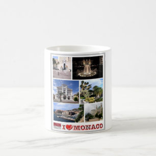 Mug Monaco - Europe - I Love -