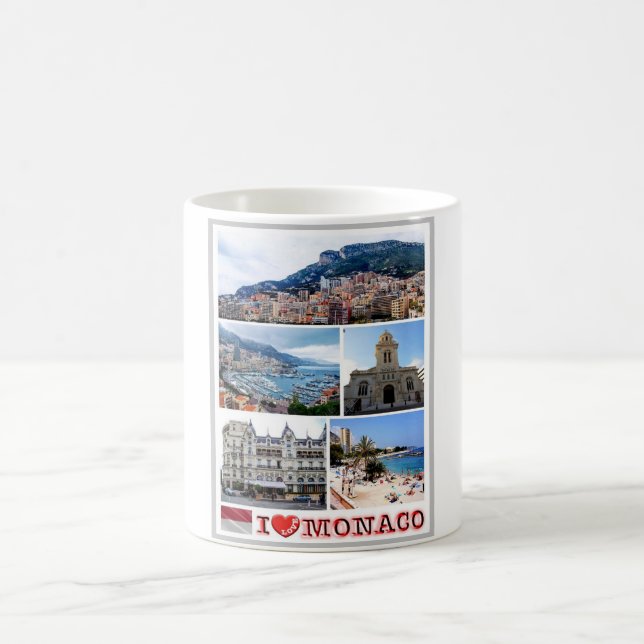 Mug Monaco - I Love - (Centre)