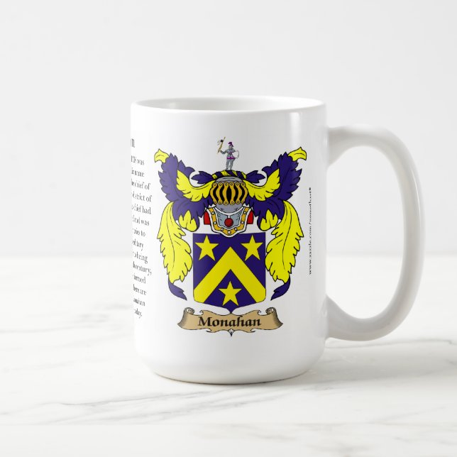 Mug Monahan appellent, l'origine, la signification et (Droite)