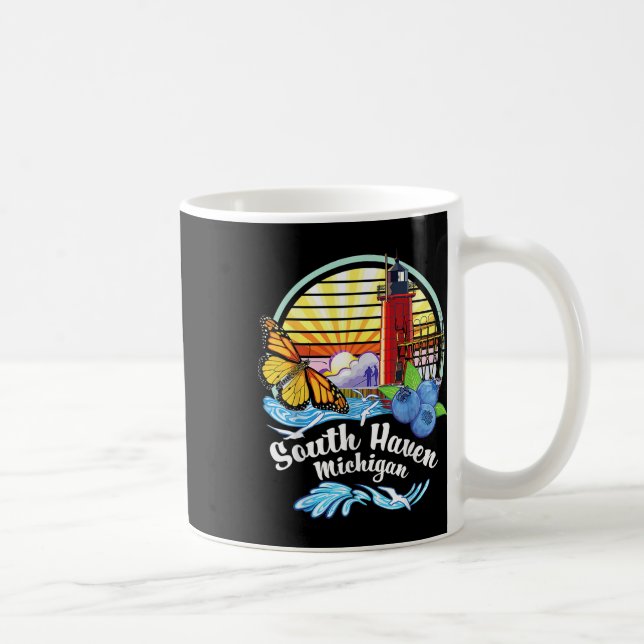 Mug Monarch Butterfly Beach - South Haven Michigan Lig (Droite)