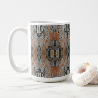 Mug Monarch Tree Bark Patterned