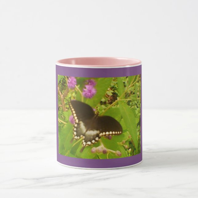 Mug Monarque noir violet (Centre)