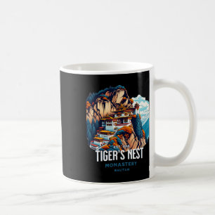Mug Monastère du nid de Tigre Bhoutan Paro Culture him