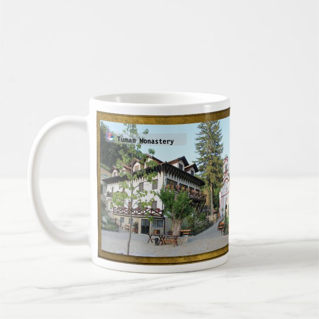 Mug MONASTÈRES SERBES - Monastère de Tuman 1 (Gauche)
