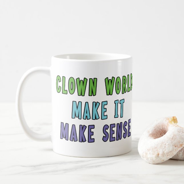 Mug Monde de Clowns  (Avec donut)
