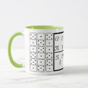 Mug Monde de dominos