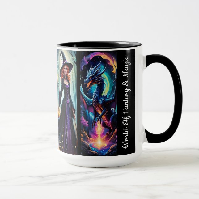 Mug Monde de Fantaisie et de Magie (Droite)