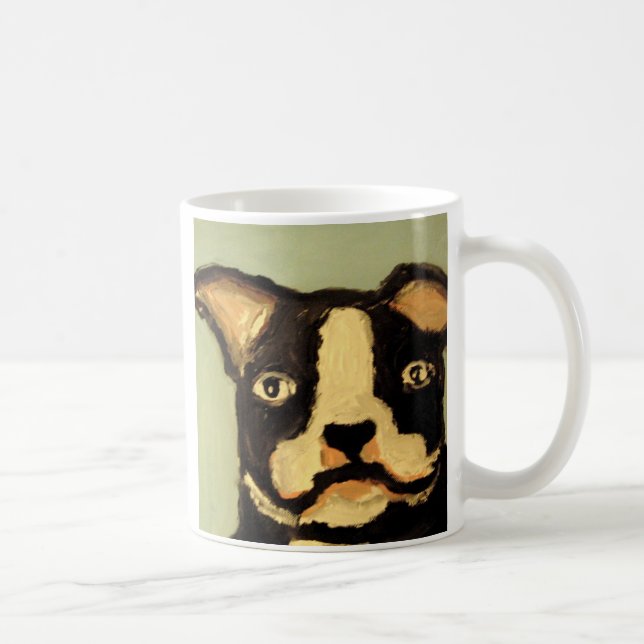 Mug monde de l'amour de chien d'Éric (Droite)