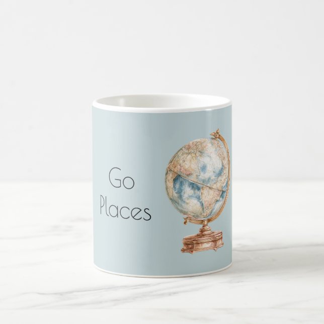 Mug Monde Globe Aller Lieux (Centre)