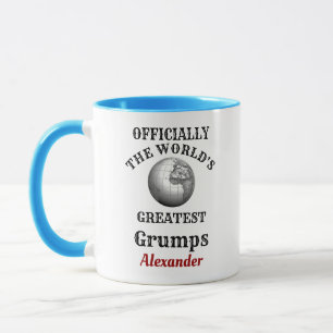 Mug Monde grands groupes ajouter votre nom Grand-père