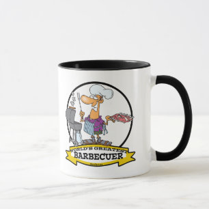 MUG MONDE LE PLUS GRAND BARBECUER HOMME CARTOON