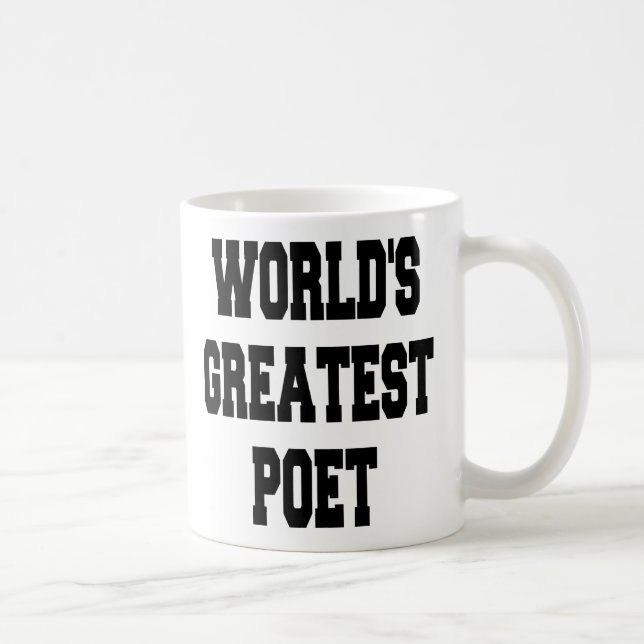 Mug Monde le plus grand poète (Droite)