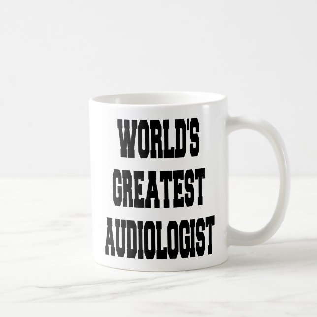 Mug Monde meilleur audiologiste (Droite)