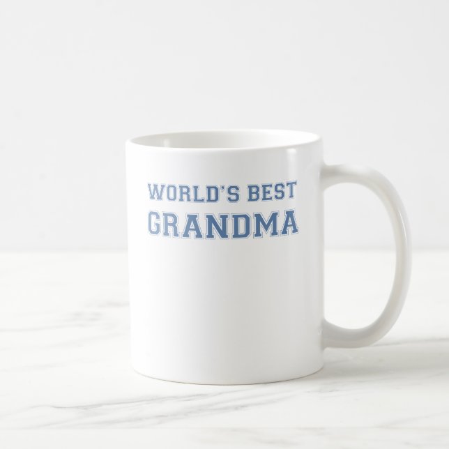 Mug Monde meilleur grand-mère (Droite)