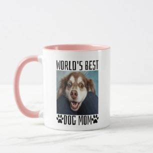Mug Monde Meilleure maman de chien  