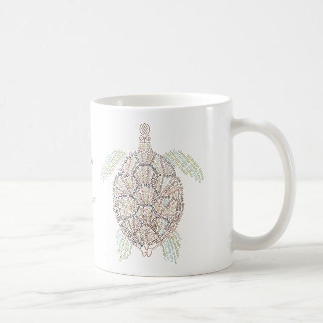 Mug Monde Monde Tortue de mer Musique (Droite)