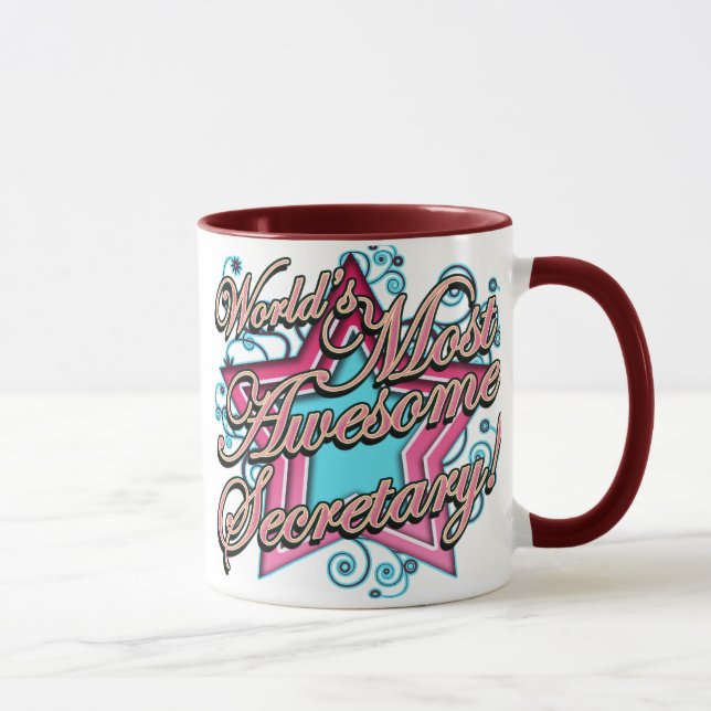 Mug Mondes la plupart de secrétaire impressionnant (Droite)
