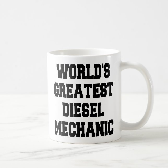 Mug Mondes les plus grands mécaniciens diesel (Droite)