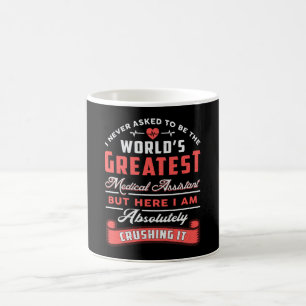 Mug Mondes Meilleur Assistant Médicale Docteur Drôle