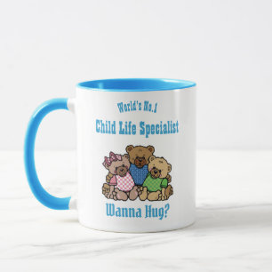 Mug Mondes No.1 VIE ENFANT SPÉCIALISTE Oears Wanna Hug