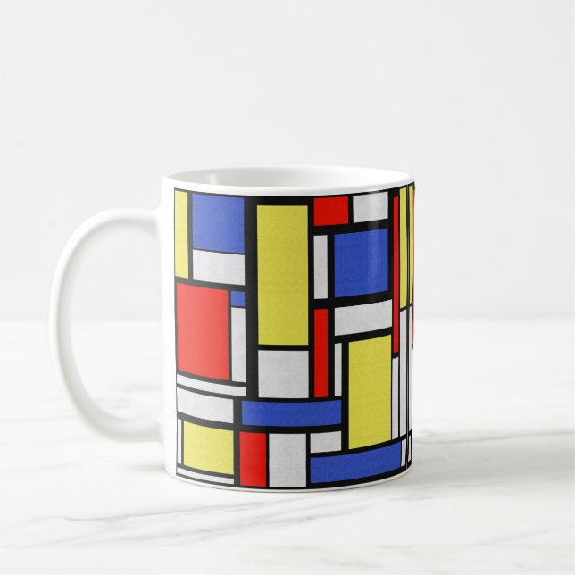 Mug Mondrian de Stijl (Gauche)