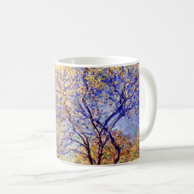 Mug Monet - Antibes vue depuis les jardins de Salis (Devant droit)