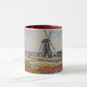 Mug Monet - Champs de Tulipes en Hollande