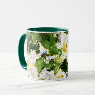 Mug Monet - Clematis blanc, célèbre peinture florale