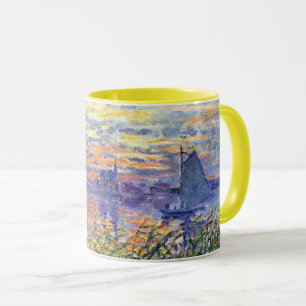 Mug Monet - Coucher de soleil sur la Seine,