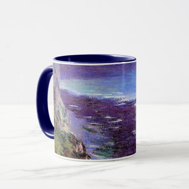 Mug Monet - Falaise près de Dieppe, (Devant gauche)