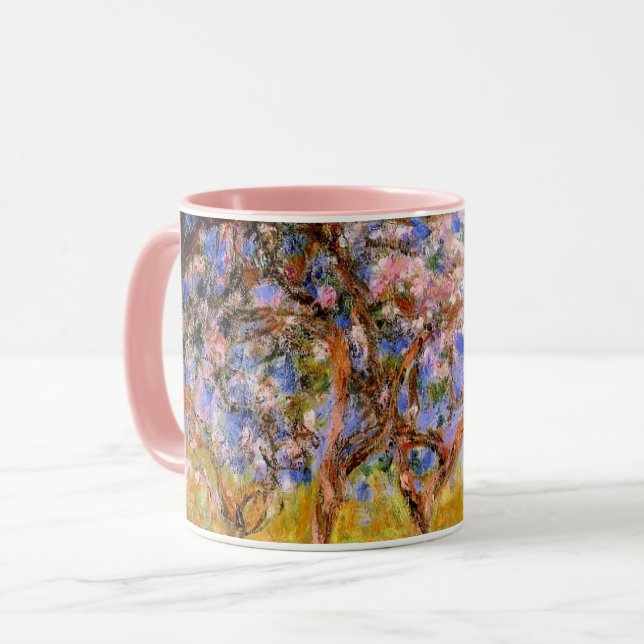 Mug Monet - Giverny au printemps (Devant gauche)